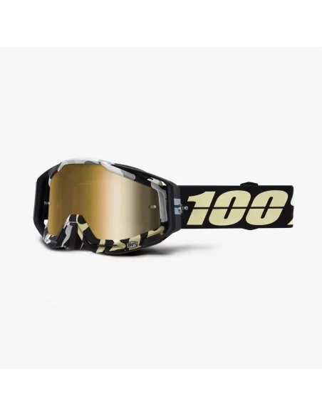 Мото окуляри 100% RACECRAFT Goggle Ergoflash - Mirror True Gold Lens  Мото окуляри 100% RACECRAFT Goggle Ergoflash - Mirror True Gold Lens