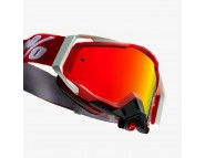 Мото очки 100% RACECRAFT Goggle Fire Red - Mirror Red Lens 