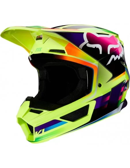 Мотошлем FOX V1 GAMA HELMET (YELLOW)
