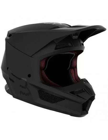 Мотошолом FOX V1 MATTE HELMET (MATTE BLACK) Мотошолом FOX V1 MATTE HELMET (MATTE BLACK)