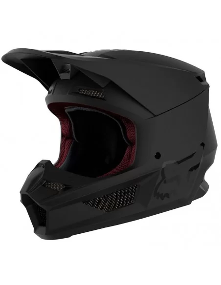Мотошолом FOX V1 MATTE HELMET (MATTE BLACK) Мотошолом FOX V1 MATTE HELMET (MATTE BLACK)