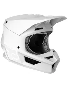 Мотошолом FOX V1 MATTE HELMET (WHITE)