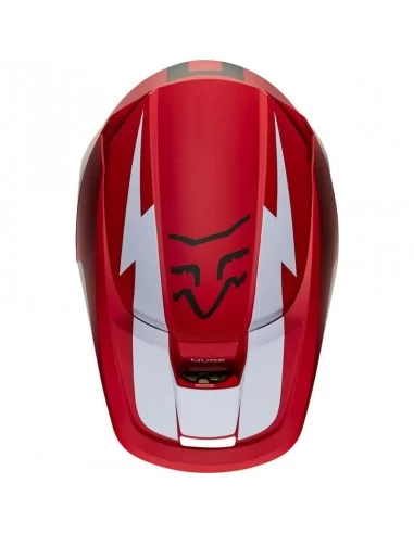 Мотошлем FOX V1 WERD HELMET (Flame Red)