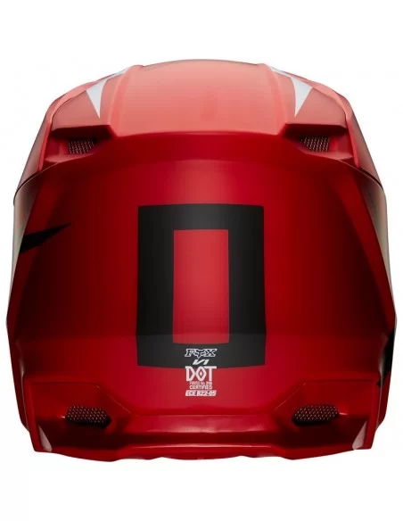 Мотошолом FOX V1 WERD HELMET (Flame Red)