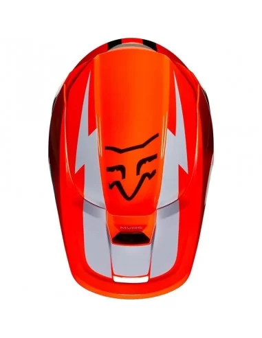 Мотошлем FOX V1 WERD HELMET (FLO ORANGE)