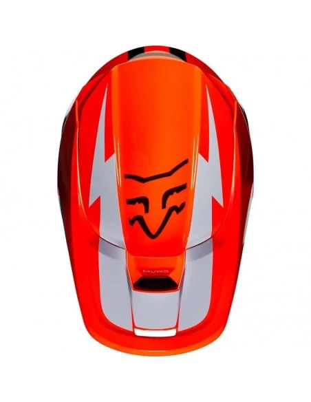 Мотошлем FOX V1 WERD HELMET (FLO ORANGE)
