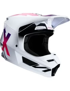 Мотошолом FOX V1 WERD HELMET (WHITE)