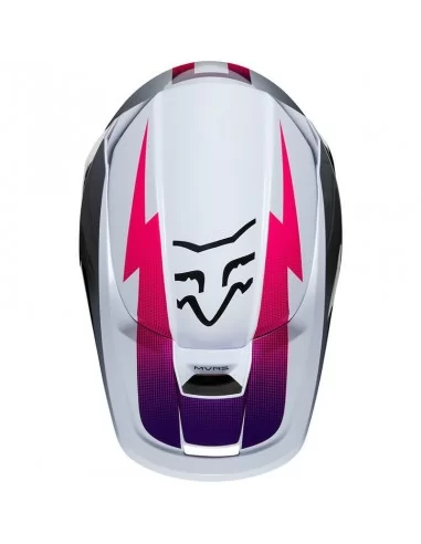 Мотошолом FOX V1 WERD HELMET (WHITE)