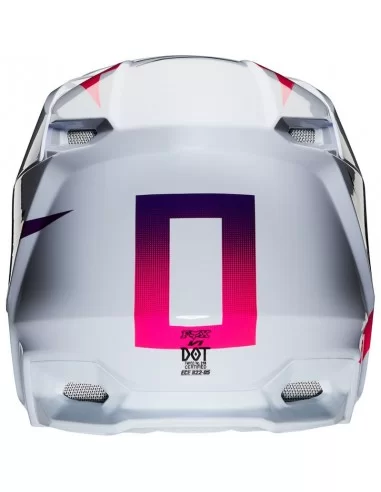 Мотошлем FOX V1 WERD HELMET (WHITE)