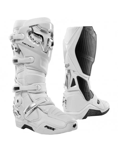 Мотоботи FOX Instinct (WHITE SILVER) Мотоботи FOX Instinct (WHITE SILVER)