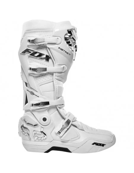 Мотоботи FOX Instinct (WHITE SILVER) Мотоботи FOX Instinct (WHITE SILVER)
