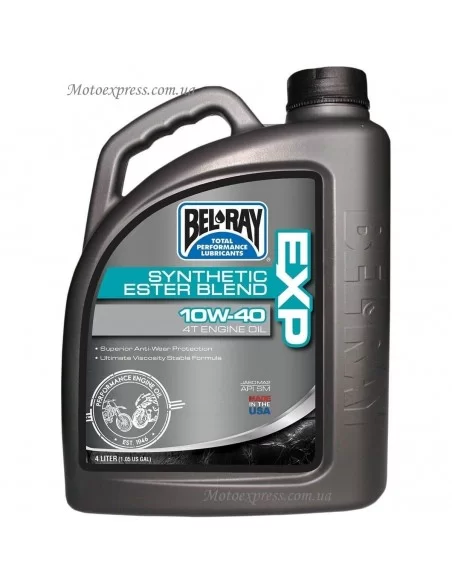 Bel-Ray EXP SYNTHETIC ESTER BLEND 4T 10W-40 4л