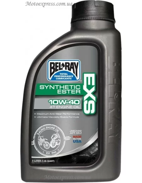 Bel-Ray EXS SYNTHETIC ESTER 4T 10W-40 1 Bel-Ray EXS SYNTHETIC ESTER 4T 10W-40 1