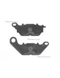 Колодки передние Ferodo FDB2238EF | Yamaha YBR125 2007-