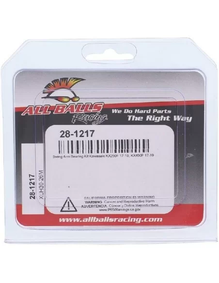 ALL BALLS 28-1217 | Подшипники оси маятника KAWASAKI KXF 250 (17-19), KXF 450 (17-19)