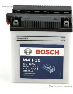 Мото акумулятор BOSCH 0092M4F300