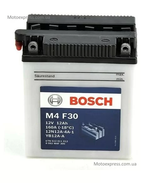 Мото акумулятор BOSCH 0092M4F300