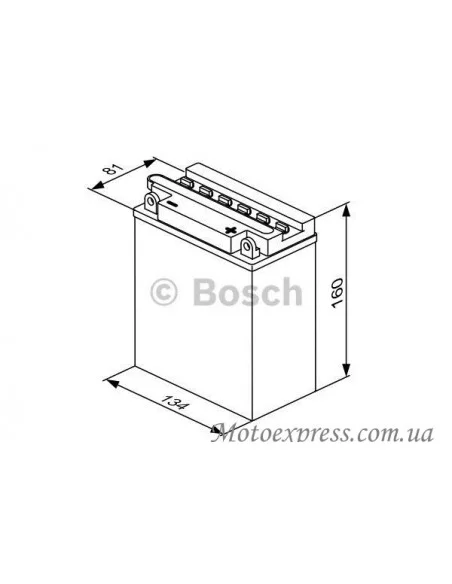 Мото акумулятор BOSCH 0092M4F320 Мото акумулятор BOSCH 0092M4F320
