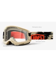 Мотоокуляри 100% STRATA 2 Goggle Kombat - Clear Lens