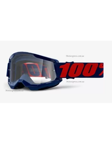 Мотоокуляри 100% STRATA 2 Goggle Masego - Clear Lens