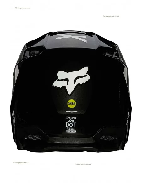 Мотошлем FOX V1 MIPS REVN HELMET (Black-White)