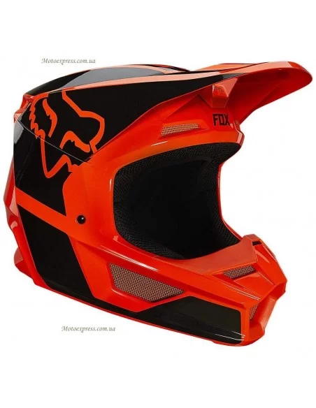 Кросовий шолом FOX V1 MIPS REVN HELMET (Flo Orange)