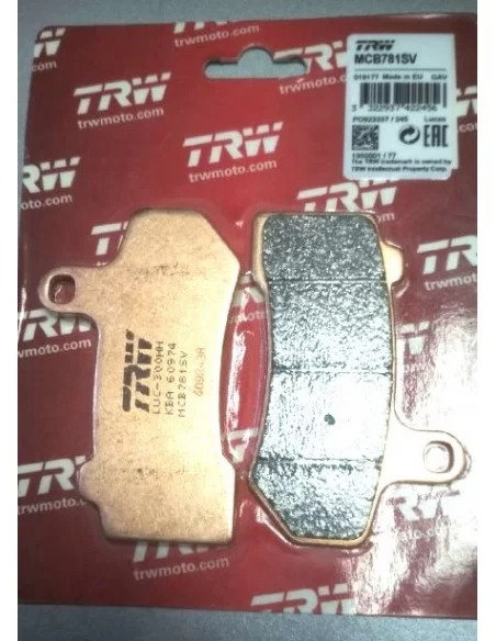 Колодки гальмові LUCAS MCB781SV