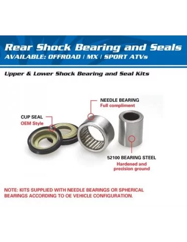 ALL BALLS 29-1002 Верхний подшипник амортизатора KXF 250 04-20, KXF 450 06-20 