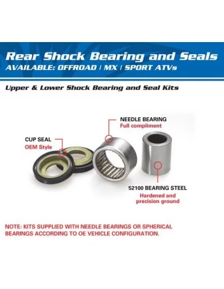 ALL BALLS 29-1002 Верхний подшипник амортизатора KXF 250 04-20, KXF 450 06-20 