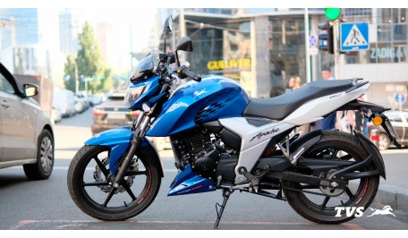 Мотоцикл TVS Apache RTR 160 4V | Синий