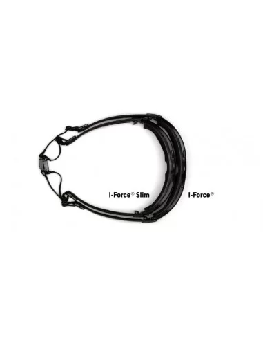 Балістичні окуляри із ущільнювачем Pyramex i-Force Slim (Anti-Fog) (clear) прозорі