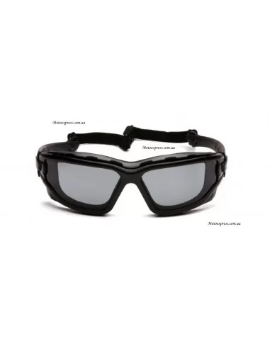 Балістичні окуляри із ущільнювачем Pyramex i-Force Slim (Anti-Fog) (gray) сірі
