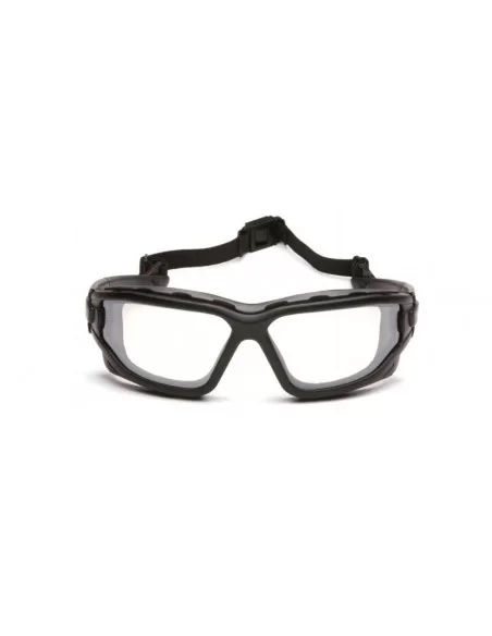 Балістичні окуляри з ущільнювачем Pyramex i-Force Slim (Anti-Fog) дзеркальні напівтемні