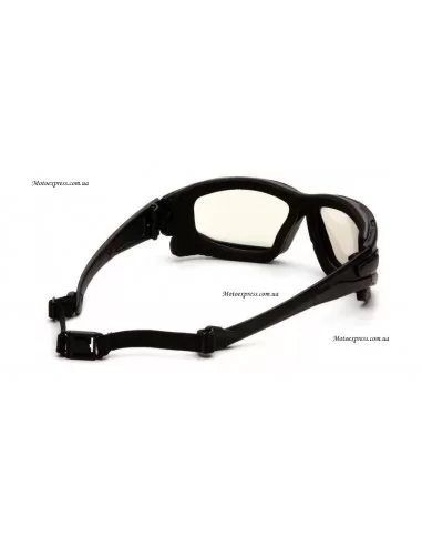 Балістичні окуляри з ущільнювачем Pyramex i-Force Slim (Anti-Fog) дзеркальні напівтемні