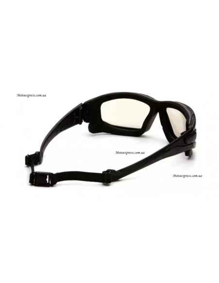 Балістичні окуляри з ущільнювачем Pyramex i-Force Slim (Anti-Fog) дзеркальні напівтемні