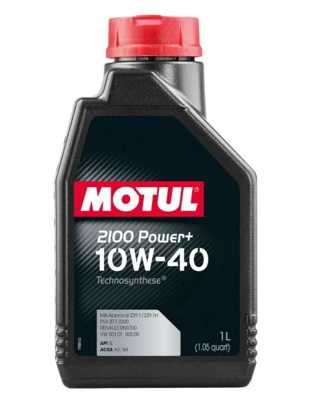 Моторне масло Motul 2100 POWER+ SAE 10W40 (1L) 102770  Моторне масло Motul 2100 POWER+ SAE 10W40 (1L) 102770