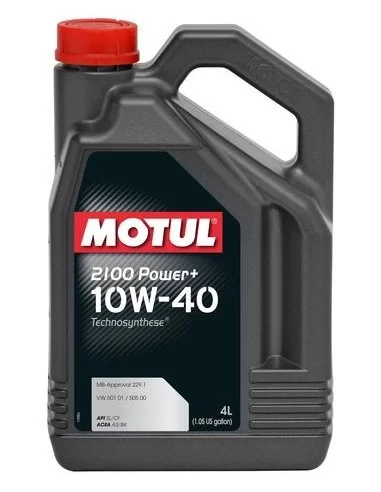 Моторне масло Motul 2100 POWER+ SAE 10W40 (4L) 100017