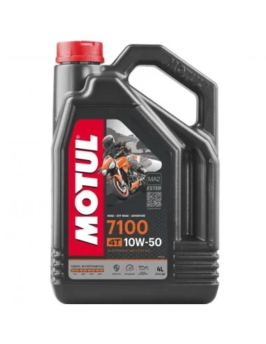 Моторна Олія Motul 7100 4T SAE 10W50 (4L)/104098 - Вибір професіоналів