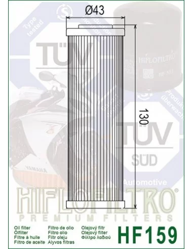 Фильтр масляный HIFLO FILTRO HF159