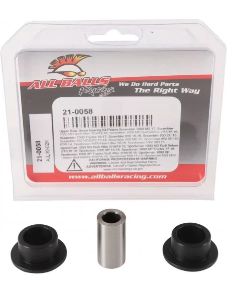 Втулки амортизаторов AllBalls 21-0058 для Polaris Sportsman и Scrambler