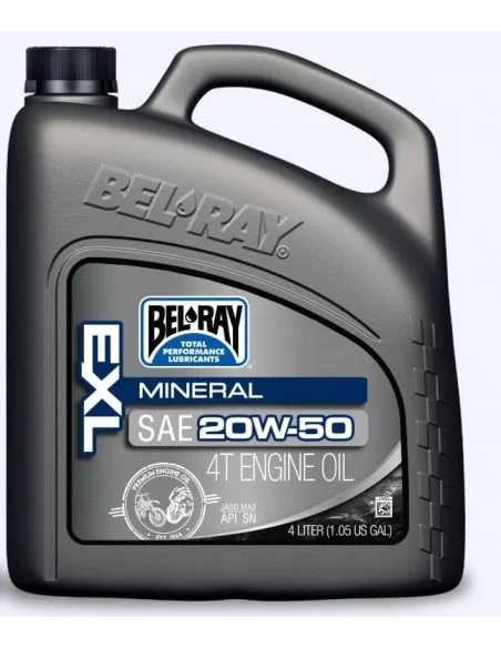 Олія моторна Bel-Ray EXL Mineral 4T Engine Oil-4L