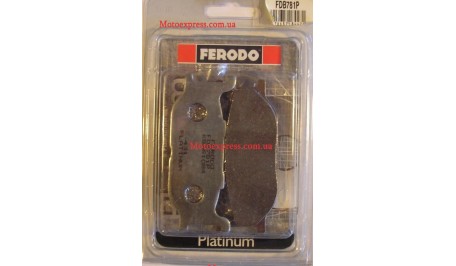 Тормозные колодки Ferodo FDB781P Platinum