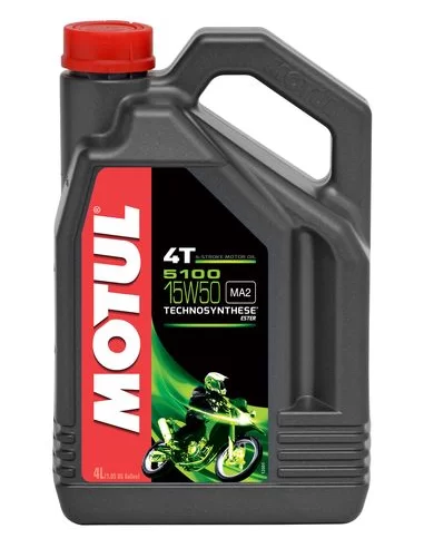 Олія Motul 5100 4T SAE 15W50 (4L): купити з доставкою - Motoexpress.com.ua