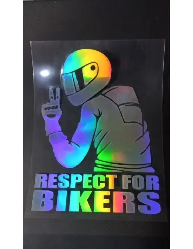 Наклейка байкер на авто | Мото наклейка на машину