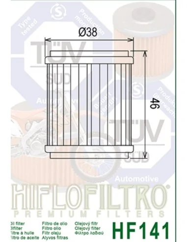 Масляний фільтр HIFLO HF141