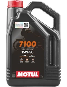 Motul 7100 4T SAE 15W50 (4L)-104299