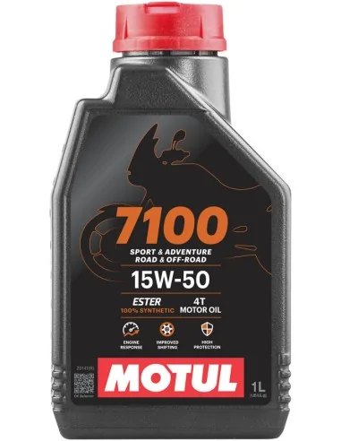 Масло Motul 7100 4T SAE 15W50 (1L) - 104298