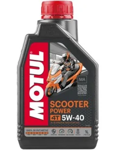 Масло для скутерів Motul scooter power 4t 5W40: купити з доставкою - Motoexpress.com.ua