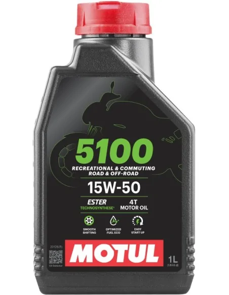 Масло Motul 5100 4T SAE 15W50 (1L): купить с доставкой - Motoexpress.com.ua