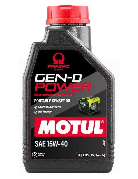Motul GEN-D POWER SAE 15W40 (1L) | Олива для дизельних генераторів 15W40